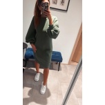 Khaki oversize pusakleit