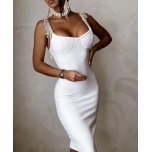 Valge bandage kleit