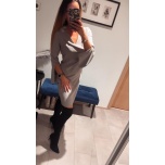 Helehall vabalt langev kleit