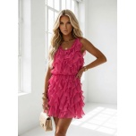 Fuksia kleit satsidega
